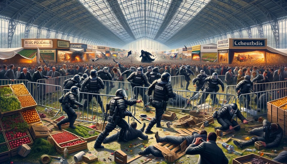 Catastrophe au Salon de l&rsquo;Agriculture : trois « gens du voyage » et un électricien en pleine confrontation